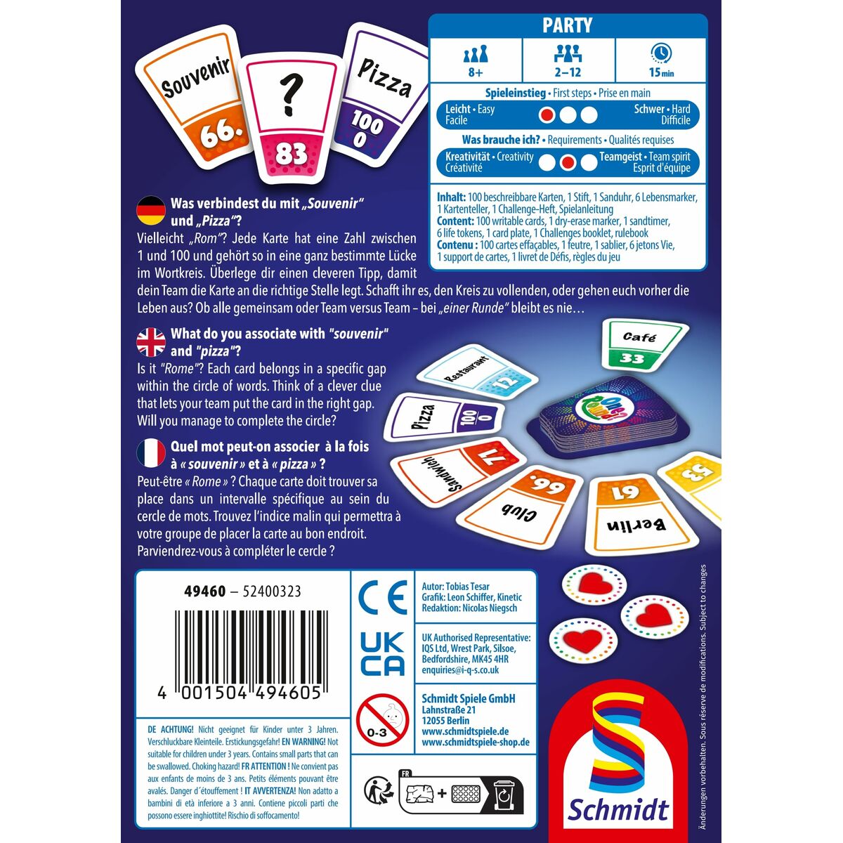 Juego de Mesa Schmidt Spiele