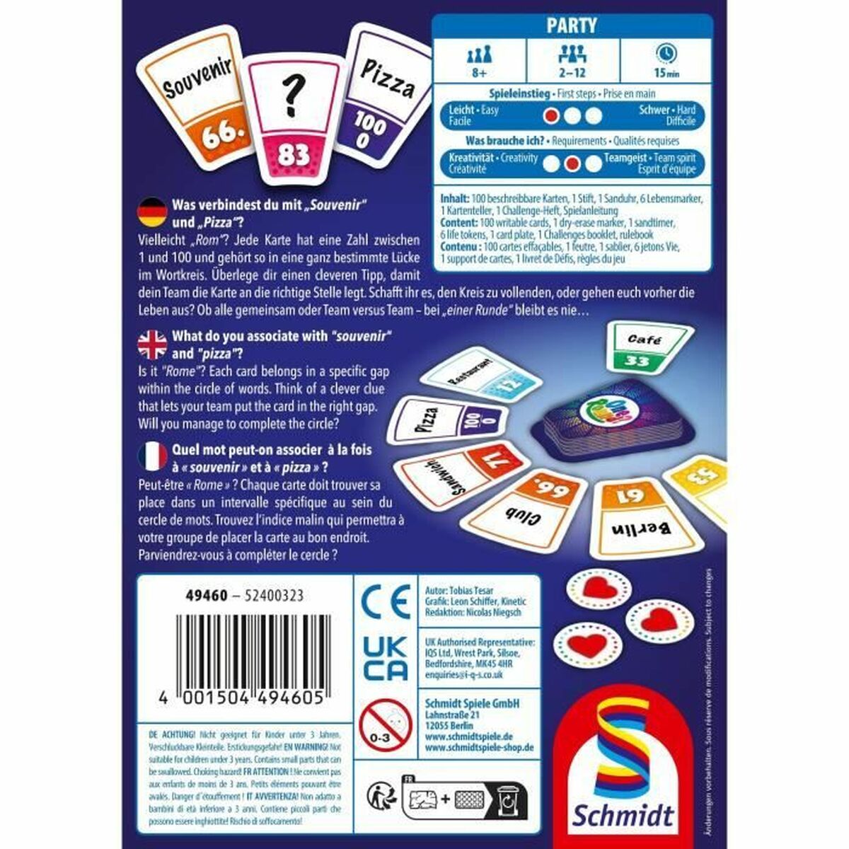 Juego de Mesa Schmidt Spiele