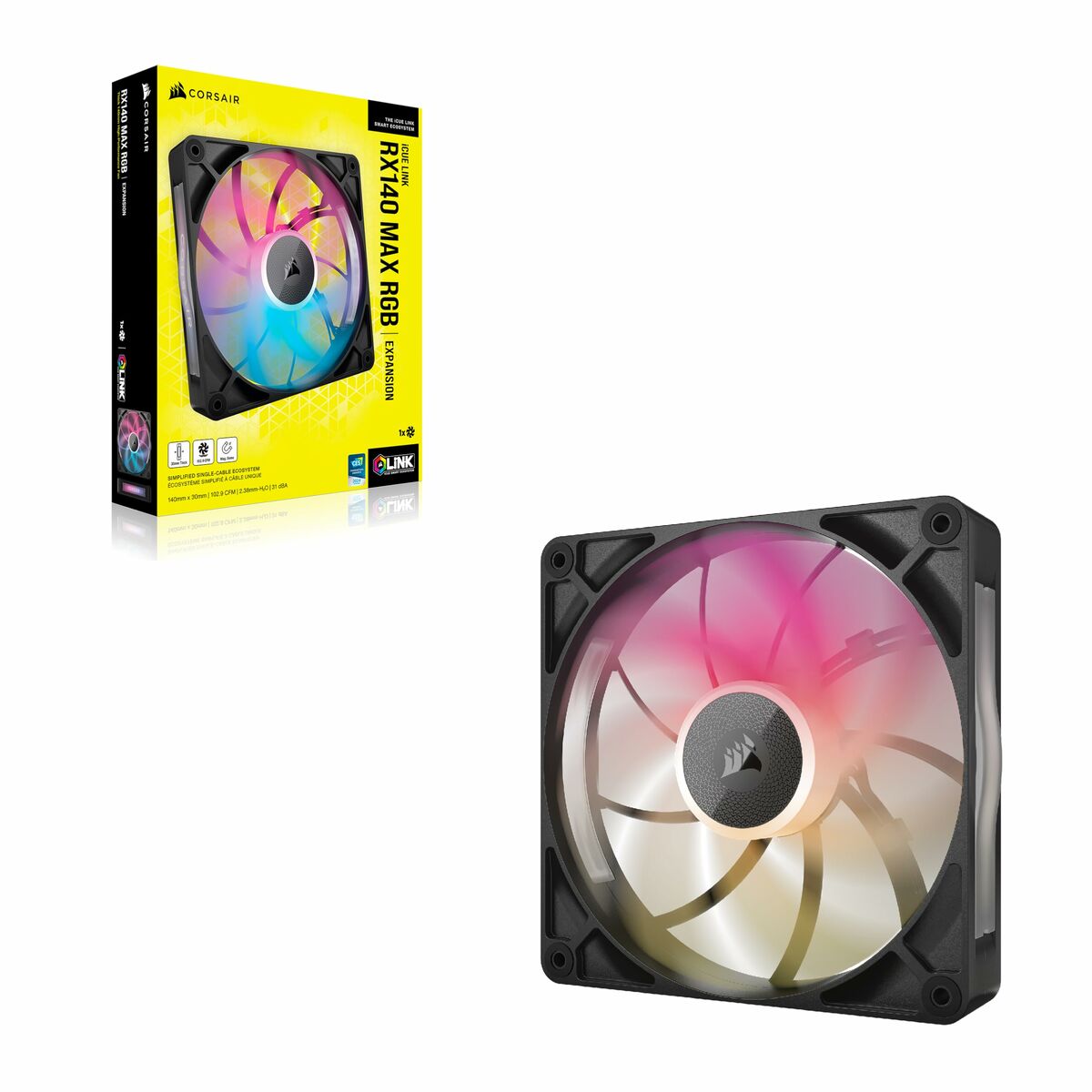 Ventilador de Pie Corsair Negro