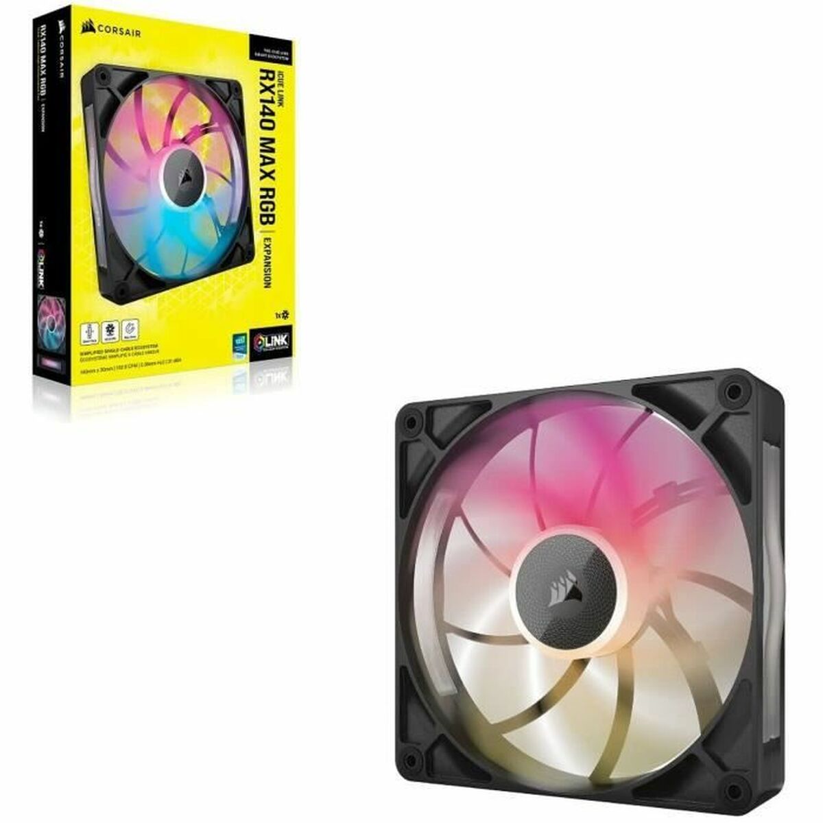 Ventilador de Pie Corsair Negro