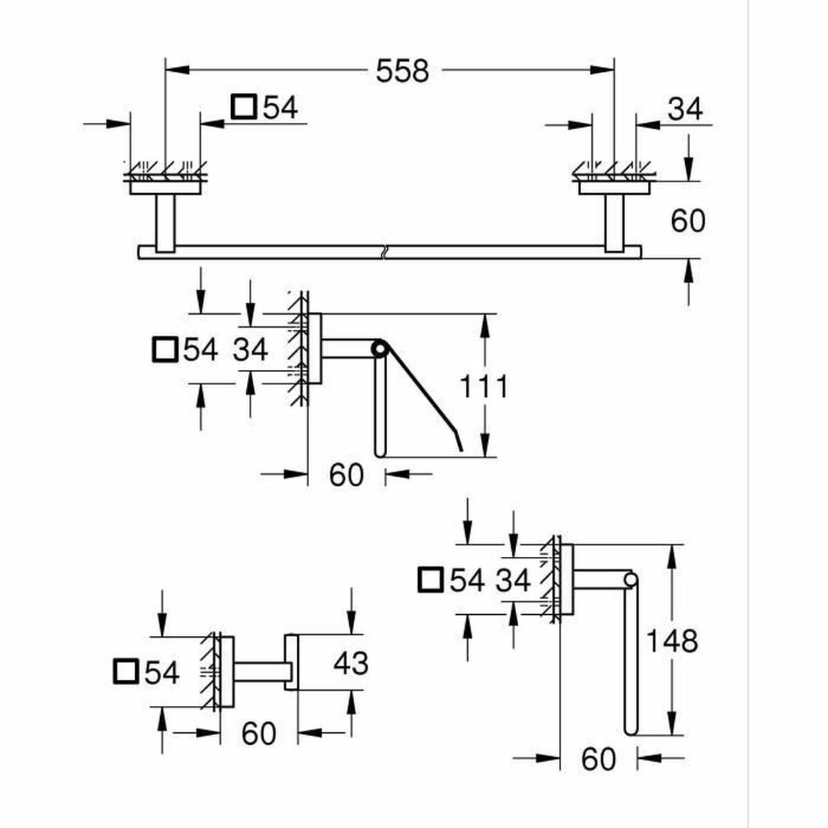 Grifo Monomando Grohe Metal