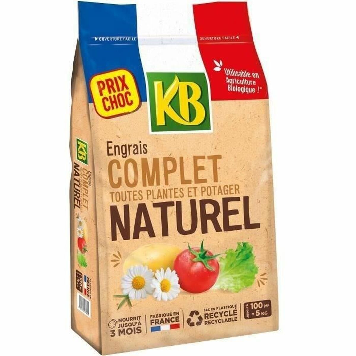 Fertilizante para plantas KB