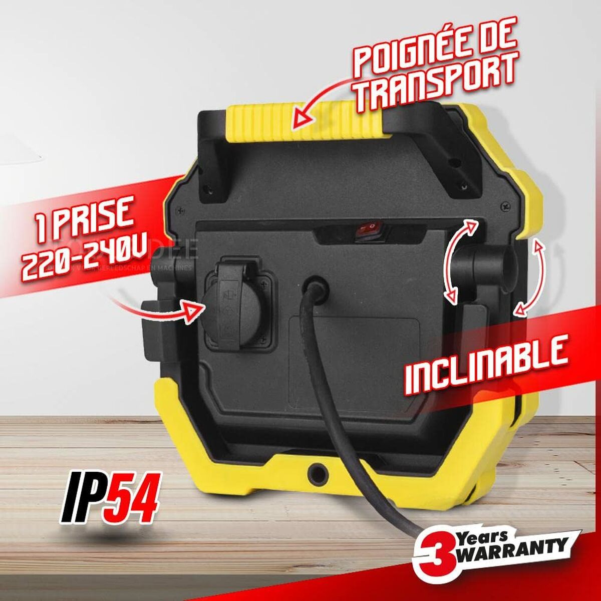 Linterna LED I-Watts