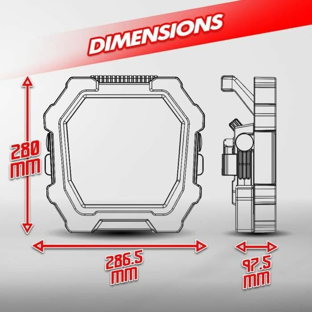 Linterna LED I-Watts