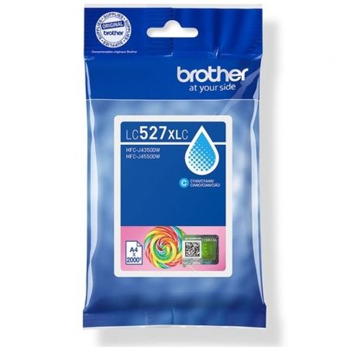 Cartucho de Tinta Original Brother LC527XLC Cian
