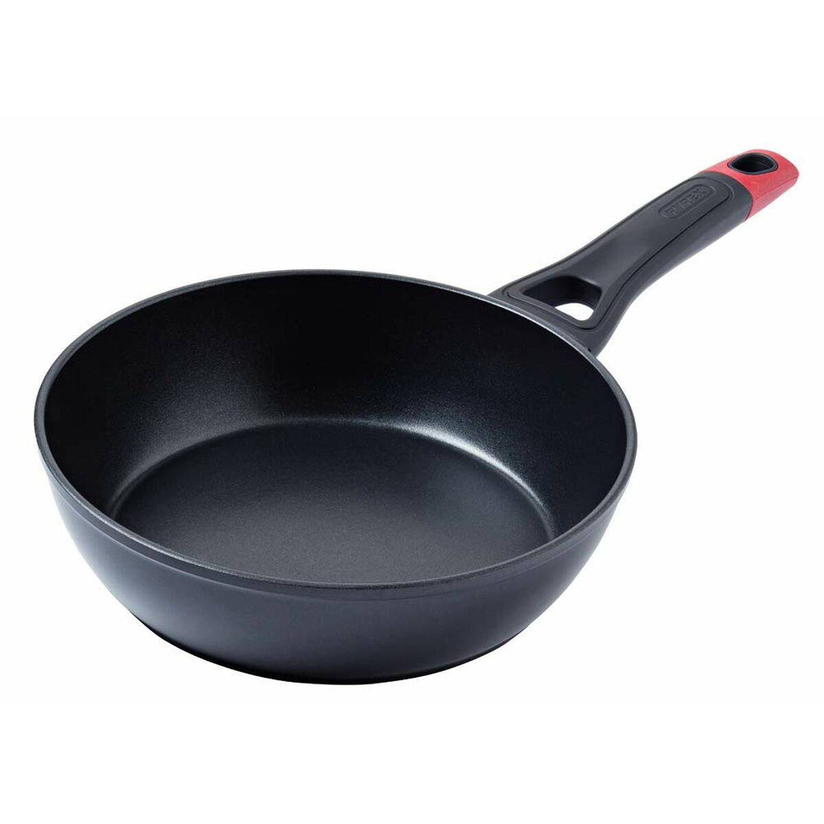 Sartén Pyrex Negro Rojo Aluminio