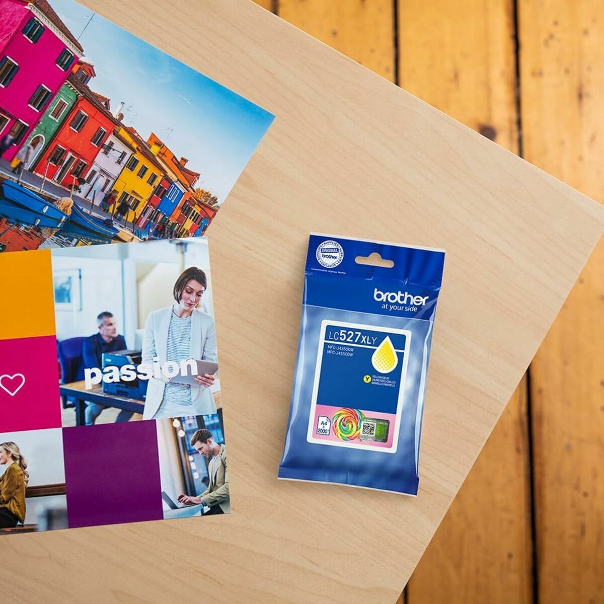 Cartucho de Tinta Original Brother LC527XLY Amarillo