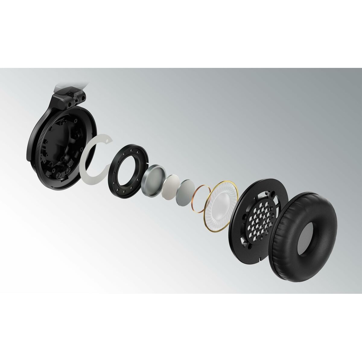 Auriculares Inalámbricos Pioneer HDJ-CUE1BT Negro