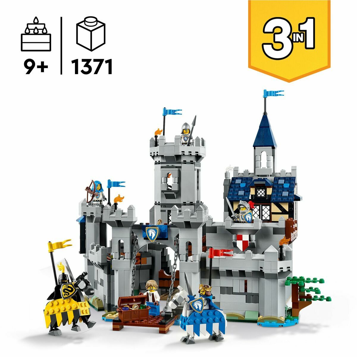 Juego de Construcción Lego CREATOR 31168 Medieval Horse Knight Castle