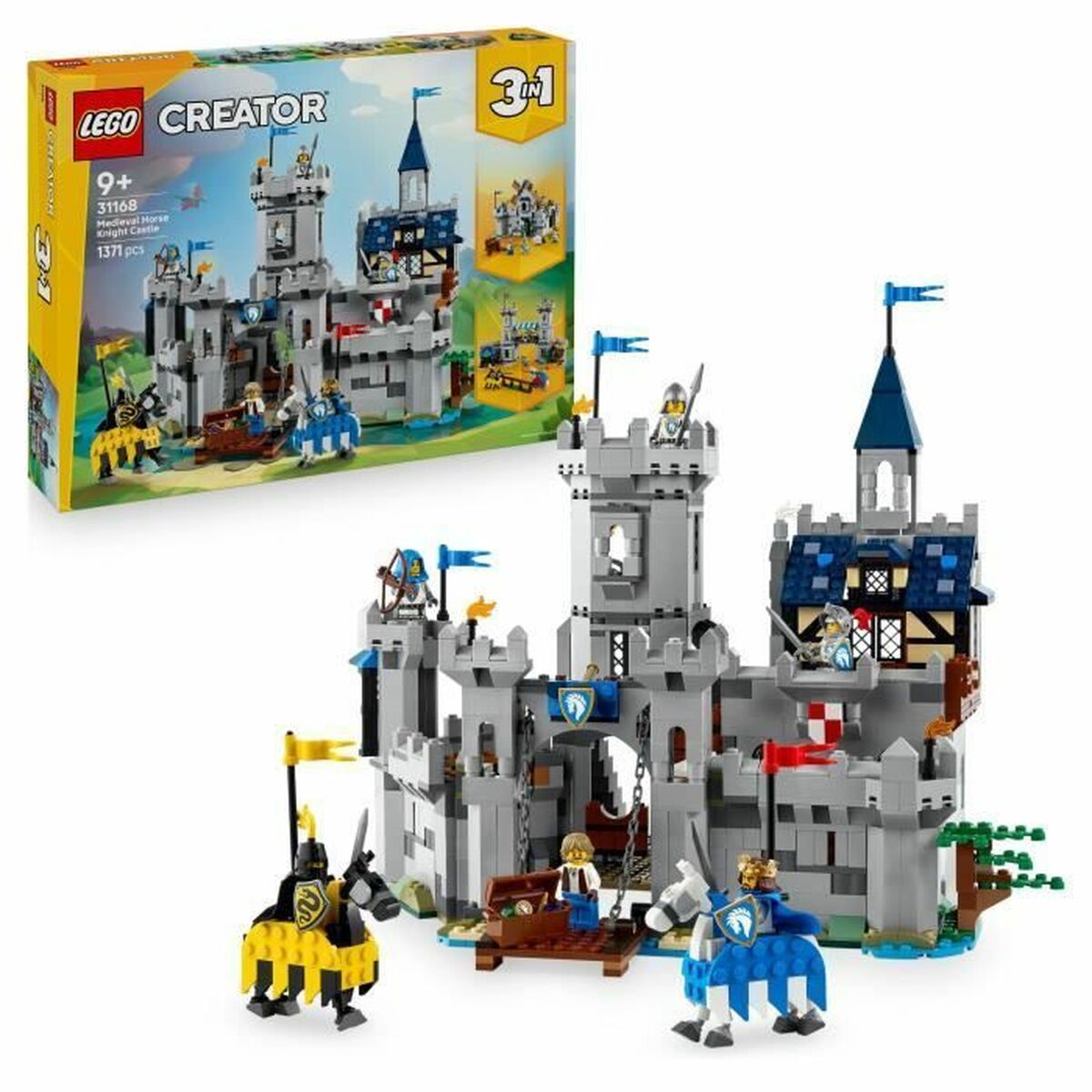 Juego de Construcción Lego CREATOR 31168 Medieval Horse Knight Castle