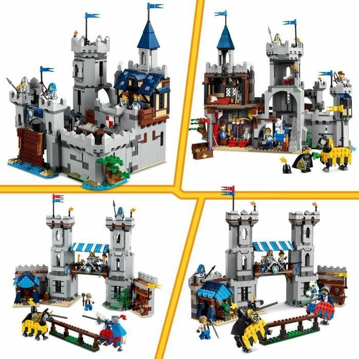 Juego de Construcción Lego CREATOR 31168 Medieval Horse Knight Castle