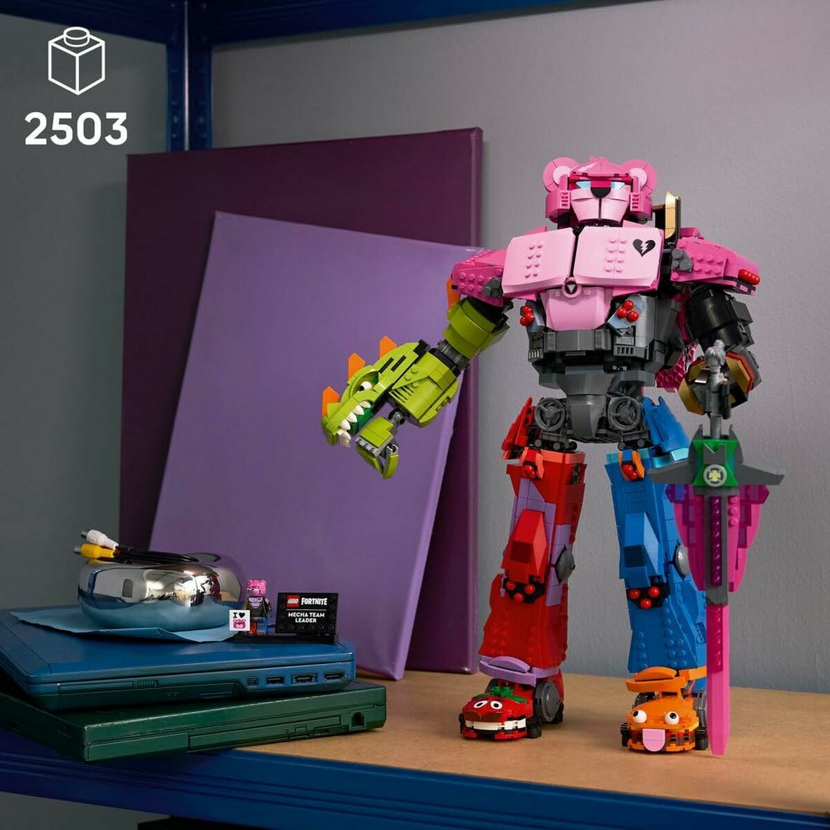 Juego de Construcción Lego FORTNITE 77078 Mecha Team Leader