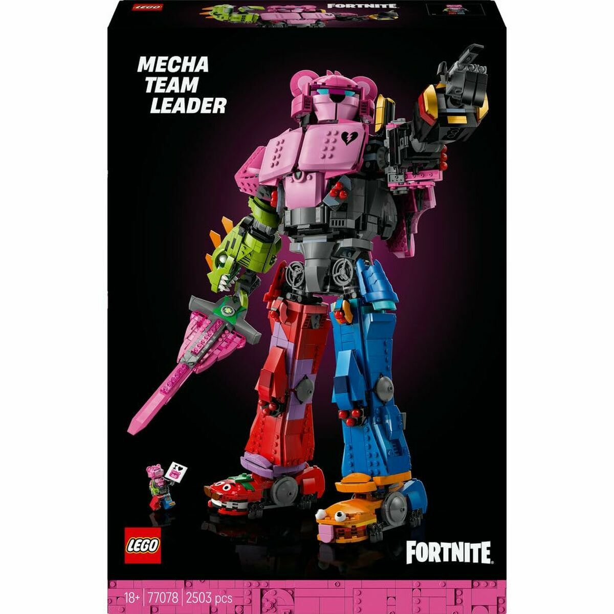 Juego de Construcción Lego FORTNITE 77078 Mecha Team Leader