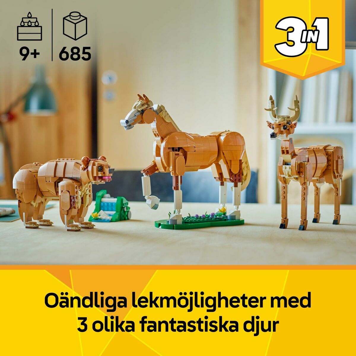 Juego de Construcción Lego CREATOR 31166 Beautiful Horse