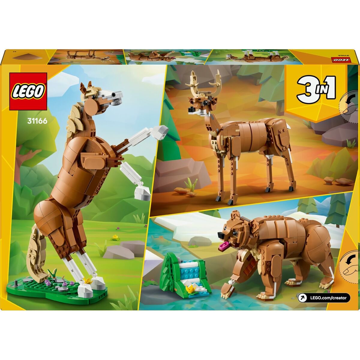 Juego de Construcción Lego CREATOR 31166 Beautiful Horse