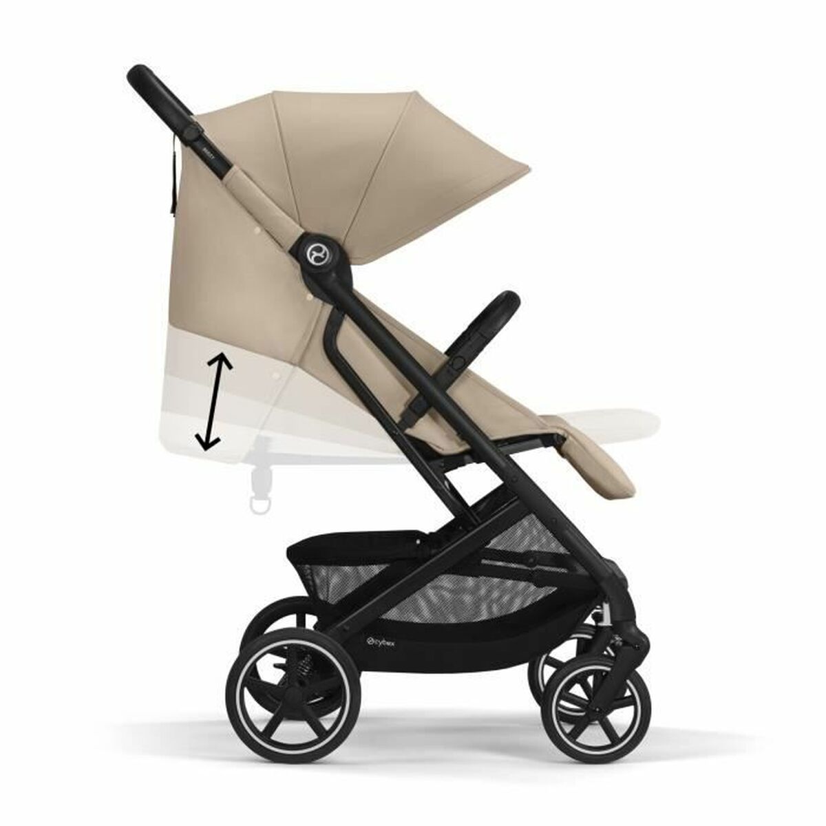 Carro de Paseo para Bebé Cybex Beezy BLK Beige