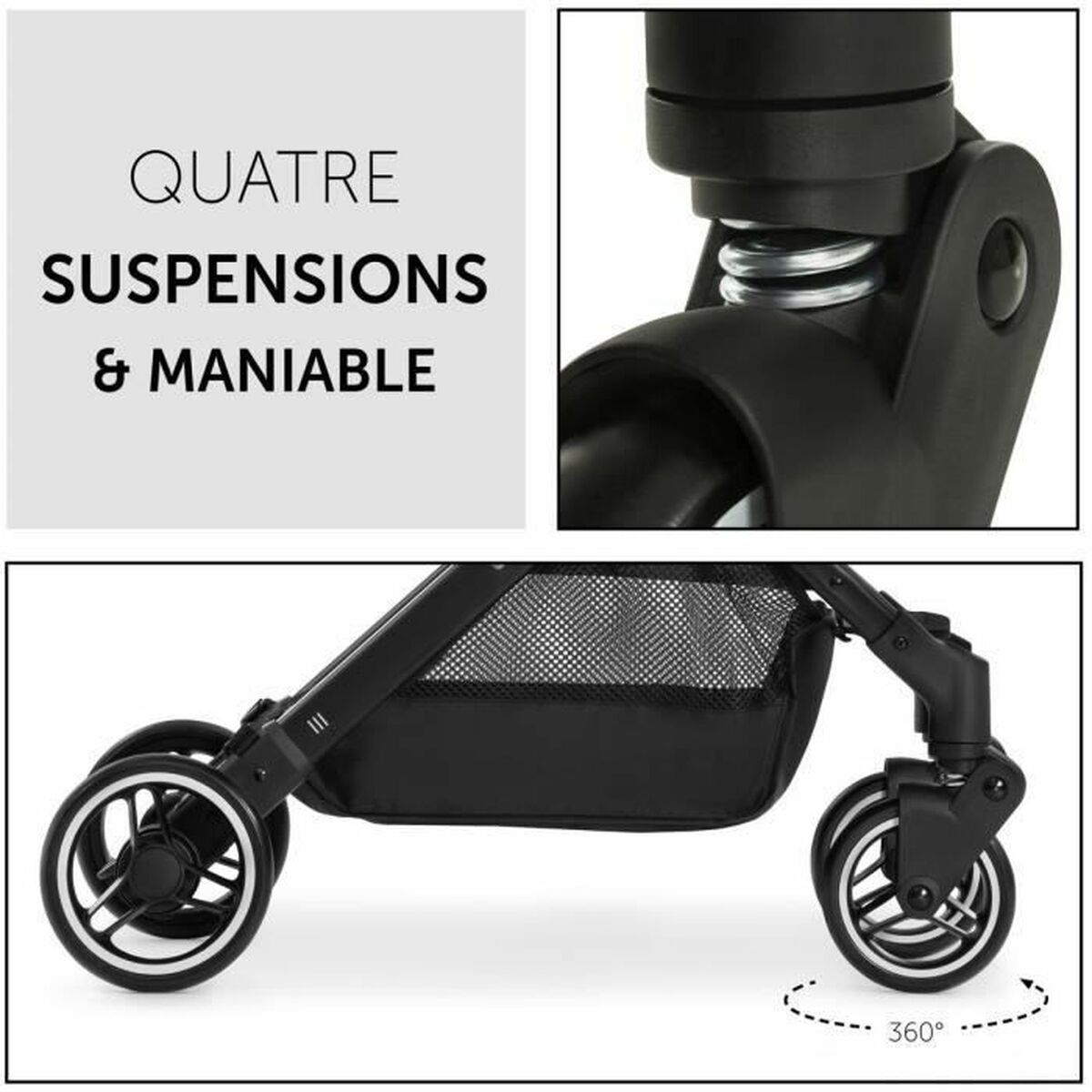 Carro de Paseo para Bebé Hauck Beige