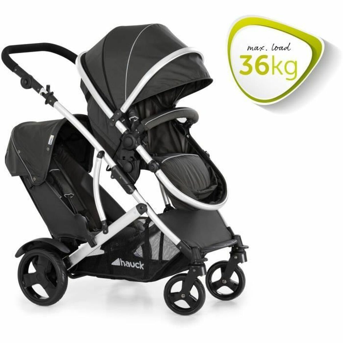 Carro de Paseo para Bebé Hauck Negro