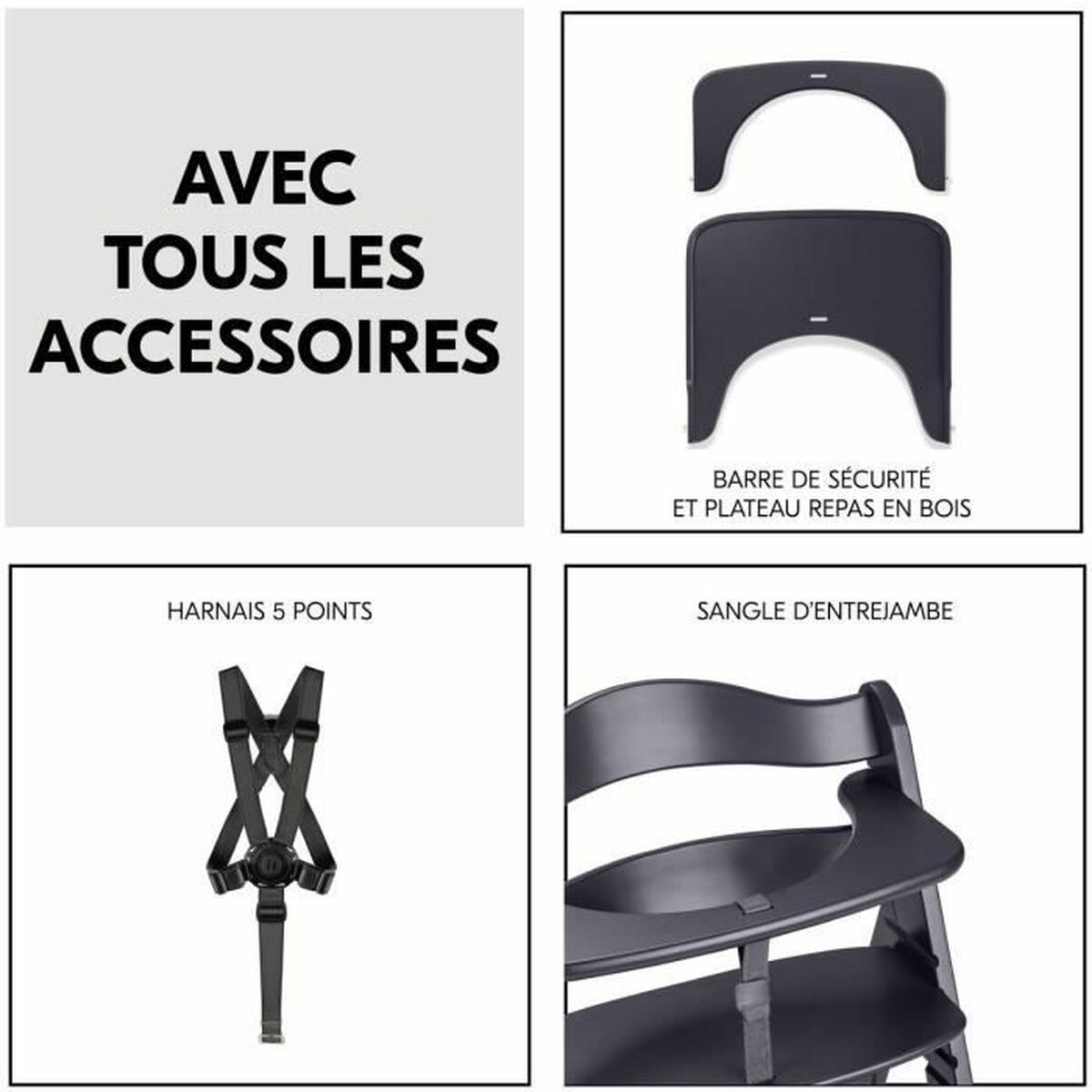 Trona Hauck Marrón Gris oscuro