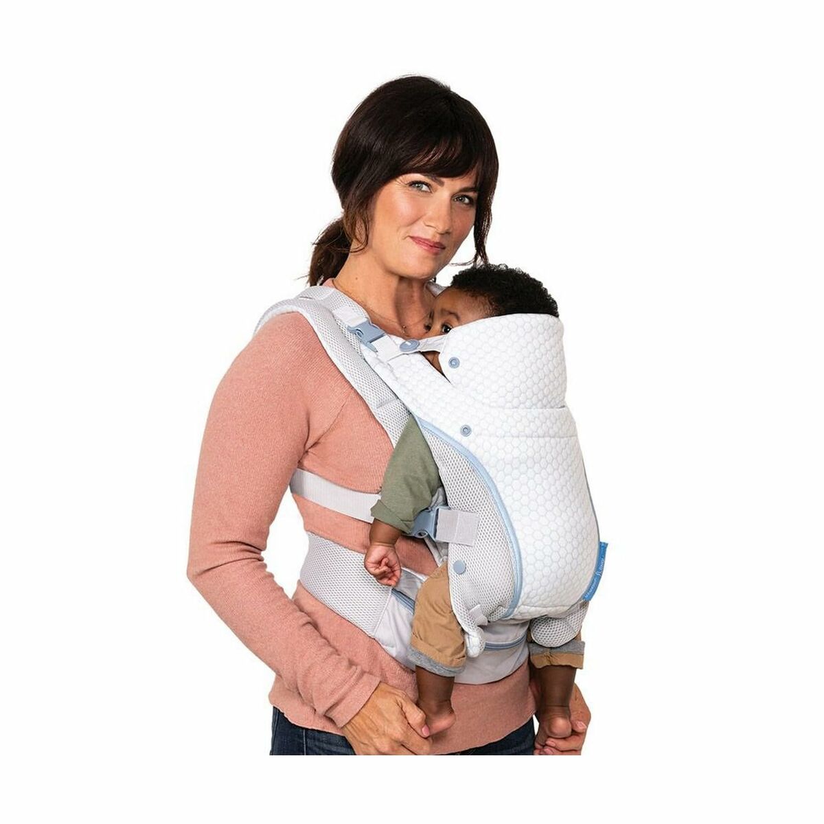 Mochila Portabebé Infantino Blanco + 0 Meses 14,5 kg