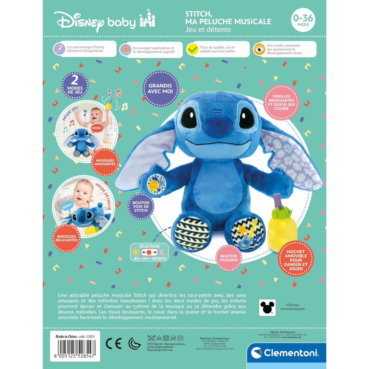 Juguete Musical Clementoni Plástico