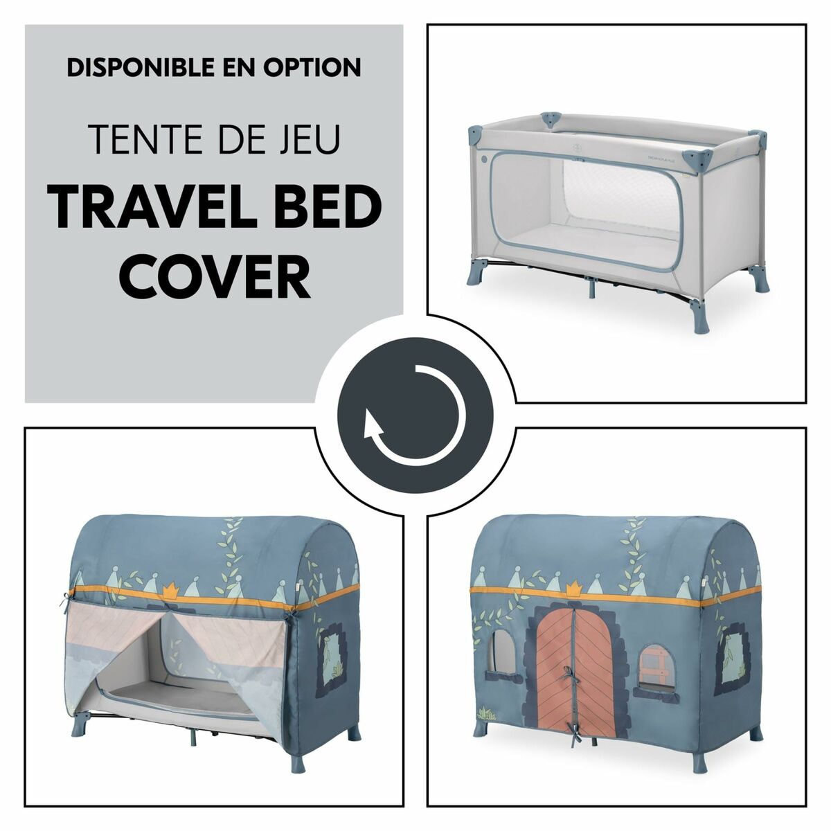 Cuna de Bebé Hauck Azul