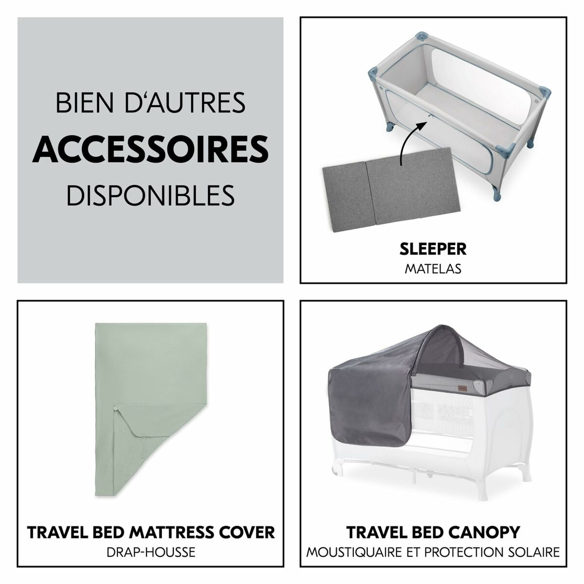 Cuna de Bebé Hauck Azul