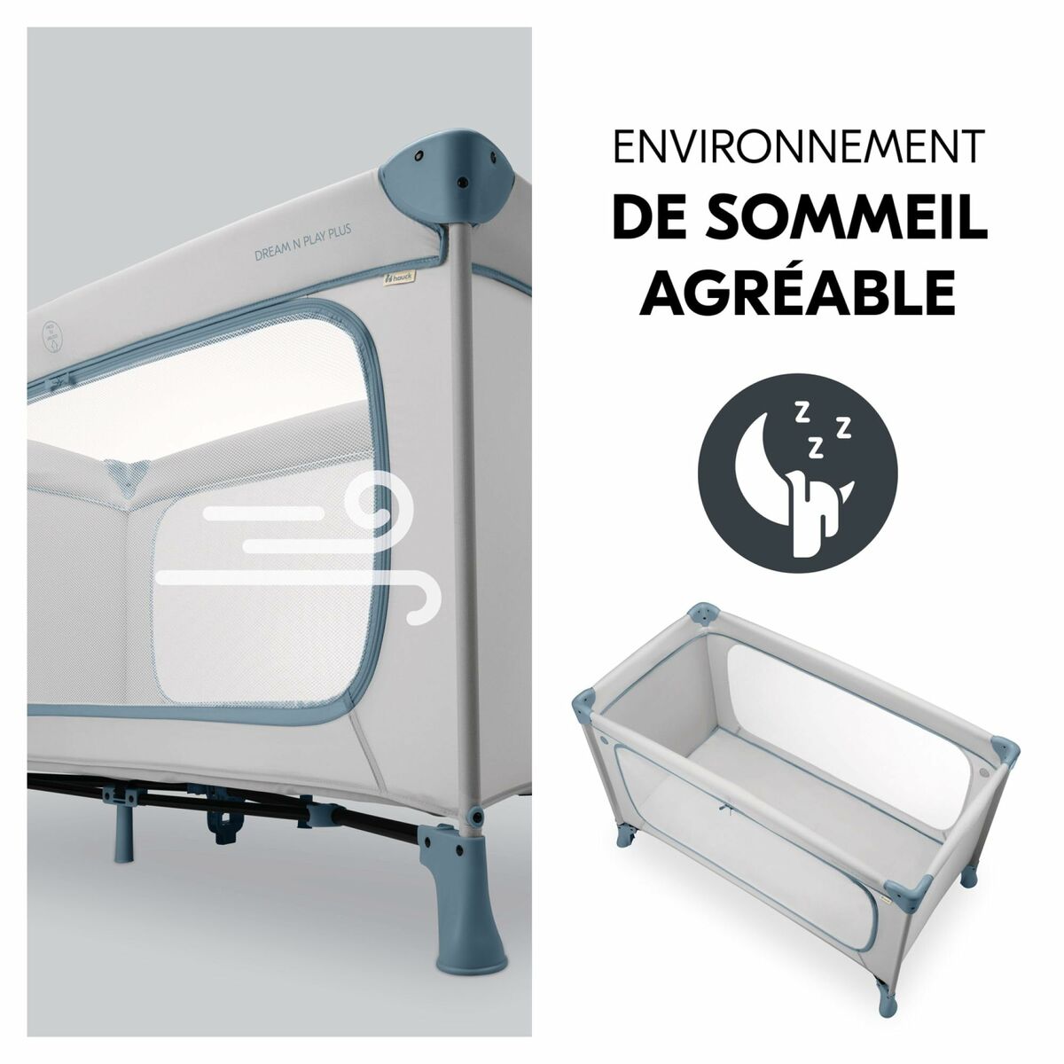 Cuna de Bebé Hauck Azul