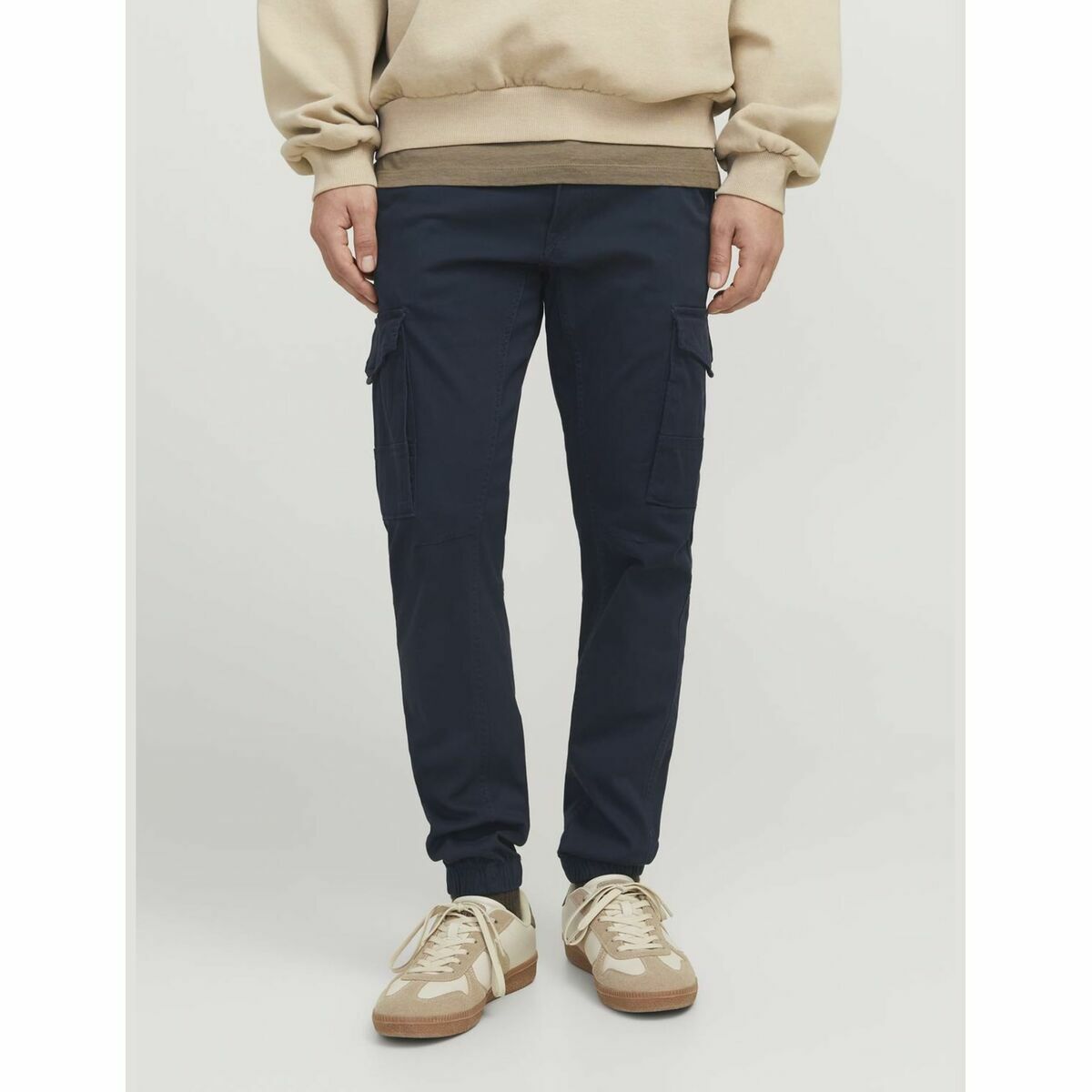 Pantalón Jack & Jones JPSTPAUL FLAKE CARGO 12169582 Azul marino