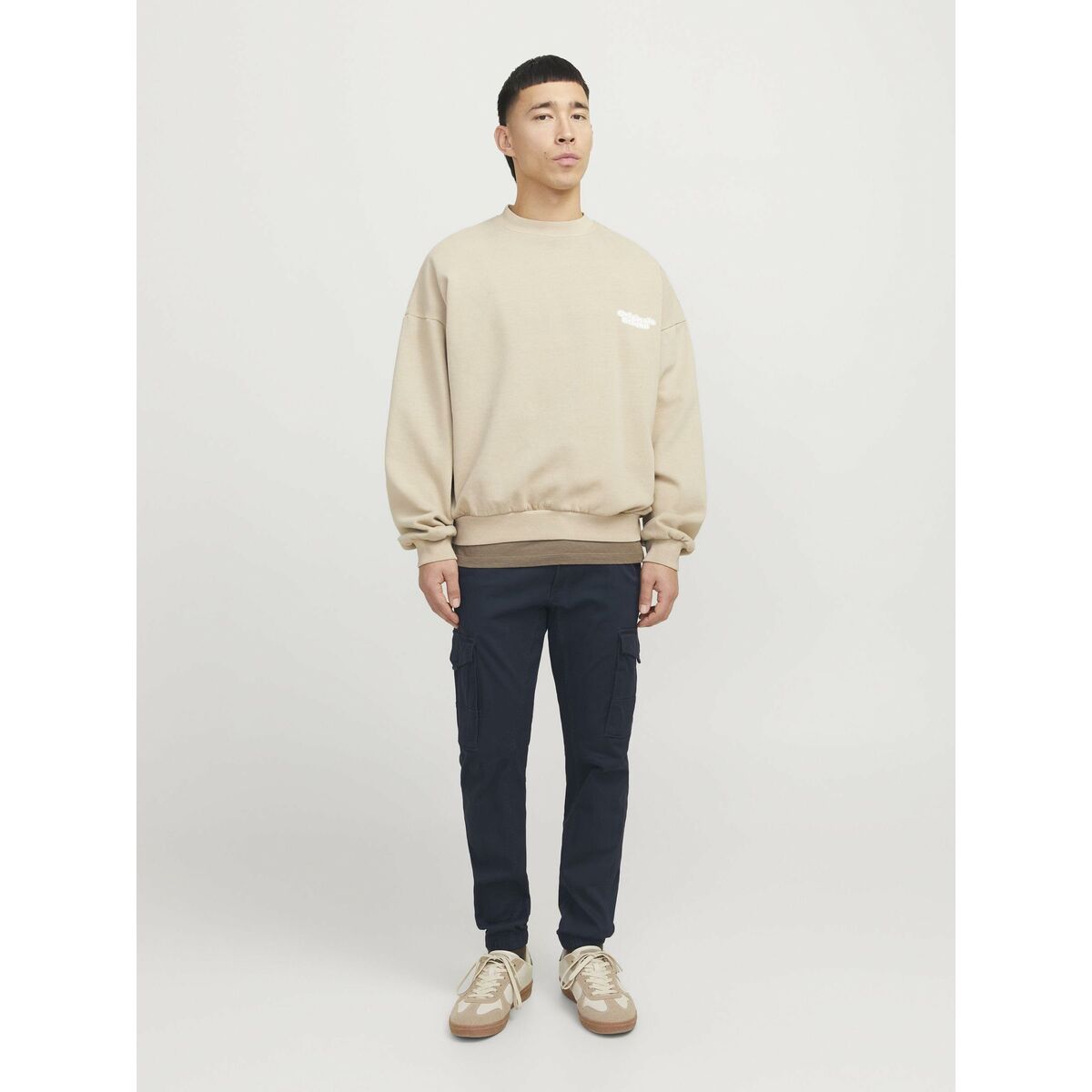 Pantalón Jack & Jones JPSTPAUL FLAKE CARGO 12169582 Azul marino