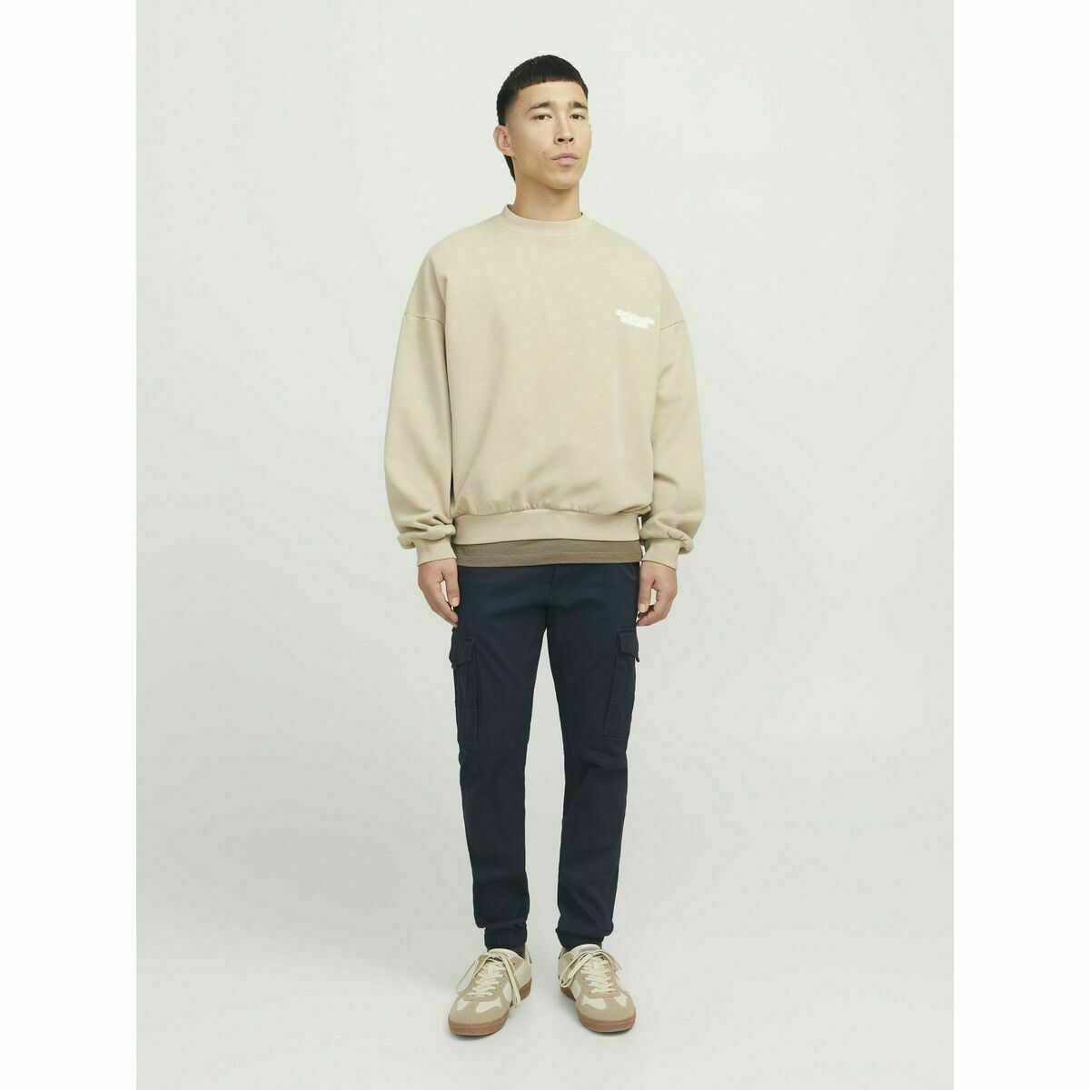 Pantalón Jack & Jones JPSTPAUL FLAKE CARGO 12169582 Azul marino