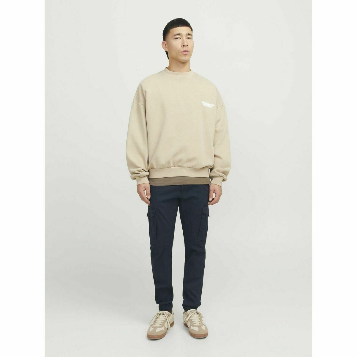 Pantalón Jack & Jones JPSTPAUL FLAKE CARGO 12169582 Azul marino