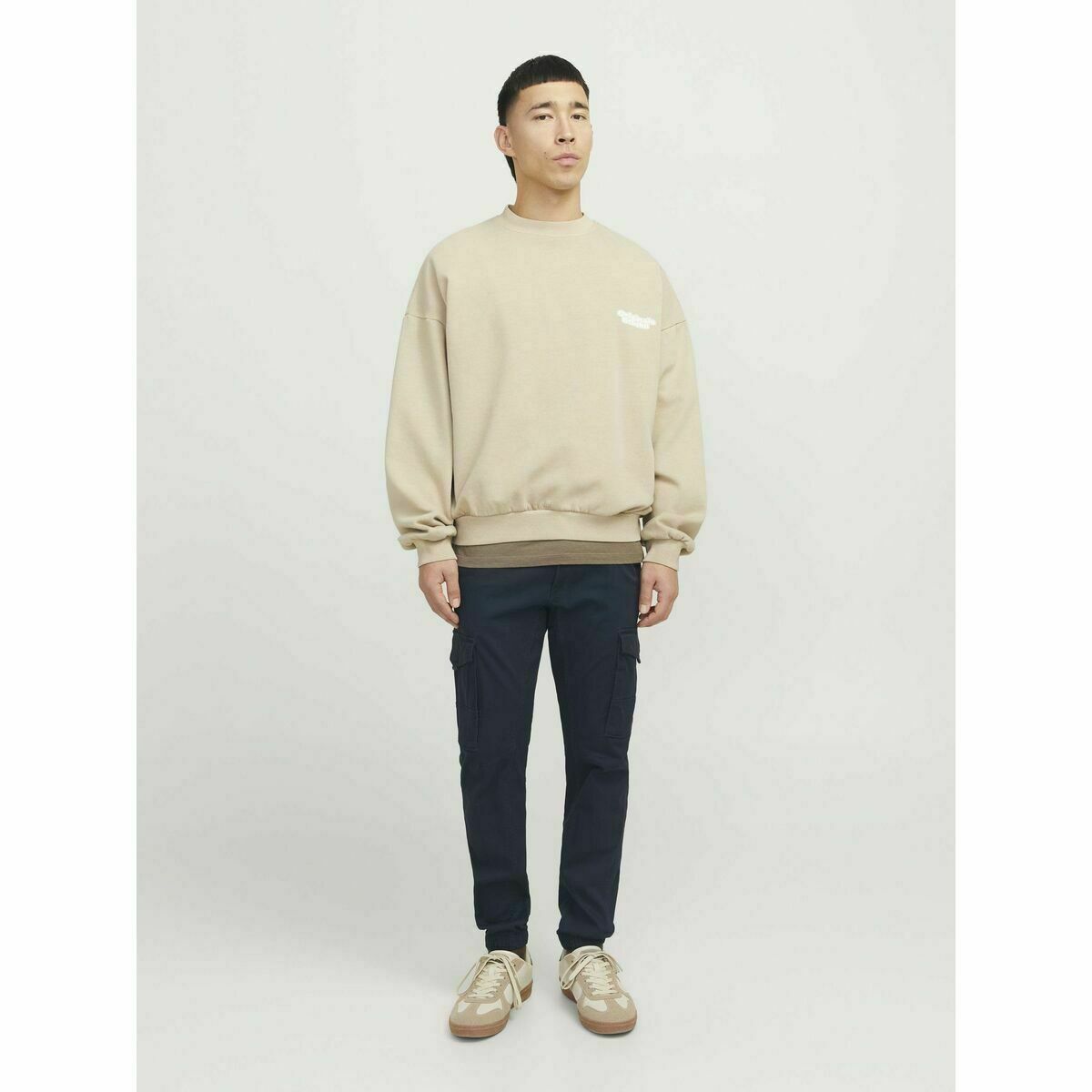 Pantalón Jack & Jones JPSTPAUL FLAKE CARGO 12169582 Azul marino