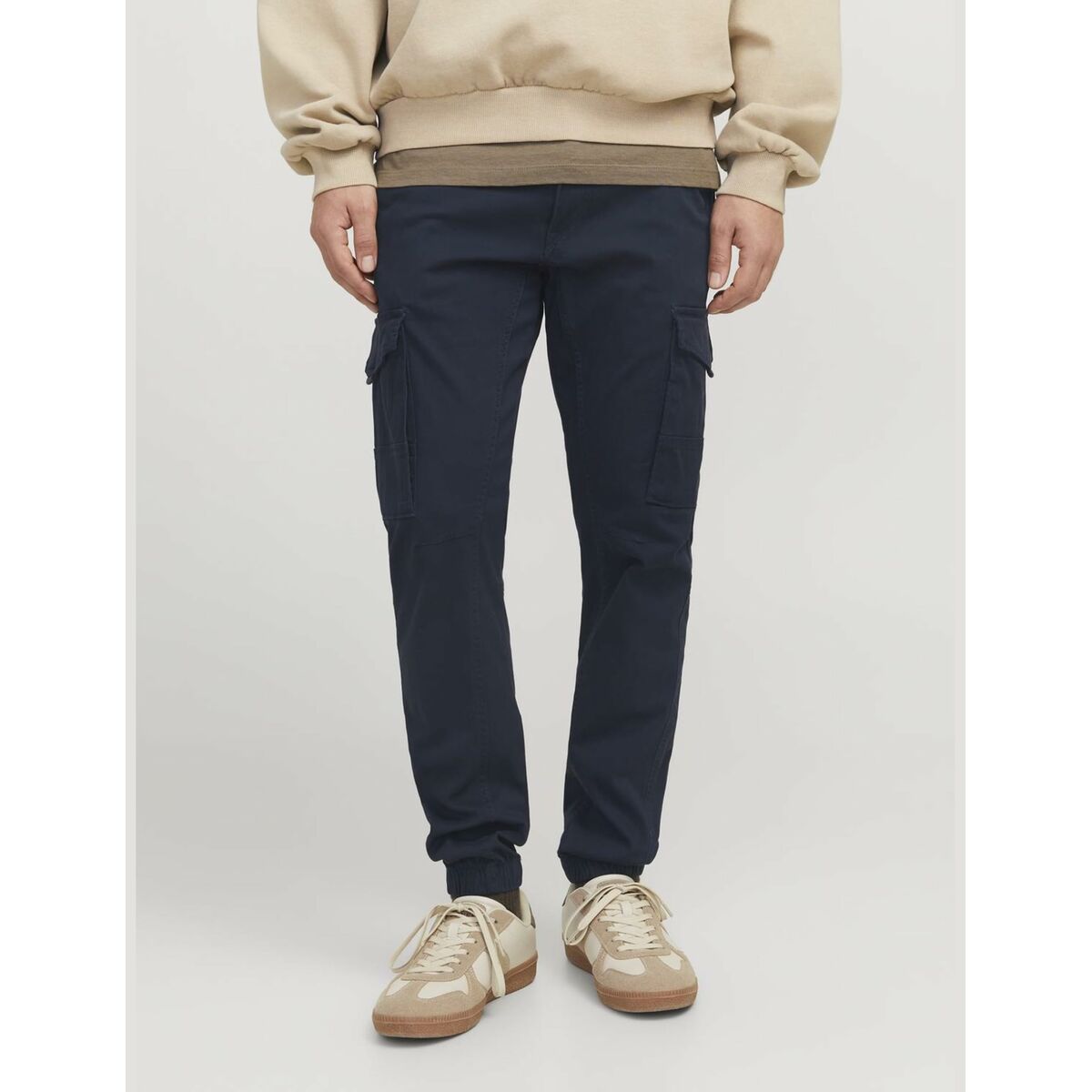 Pantalón Jack & Jones JPSTPAUL FLAKE CARGO 12169582 Azul marino