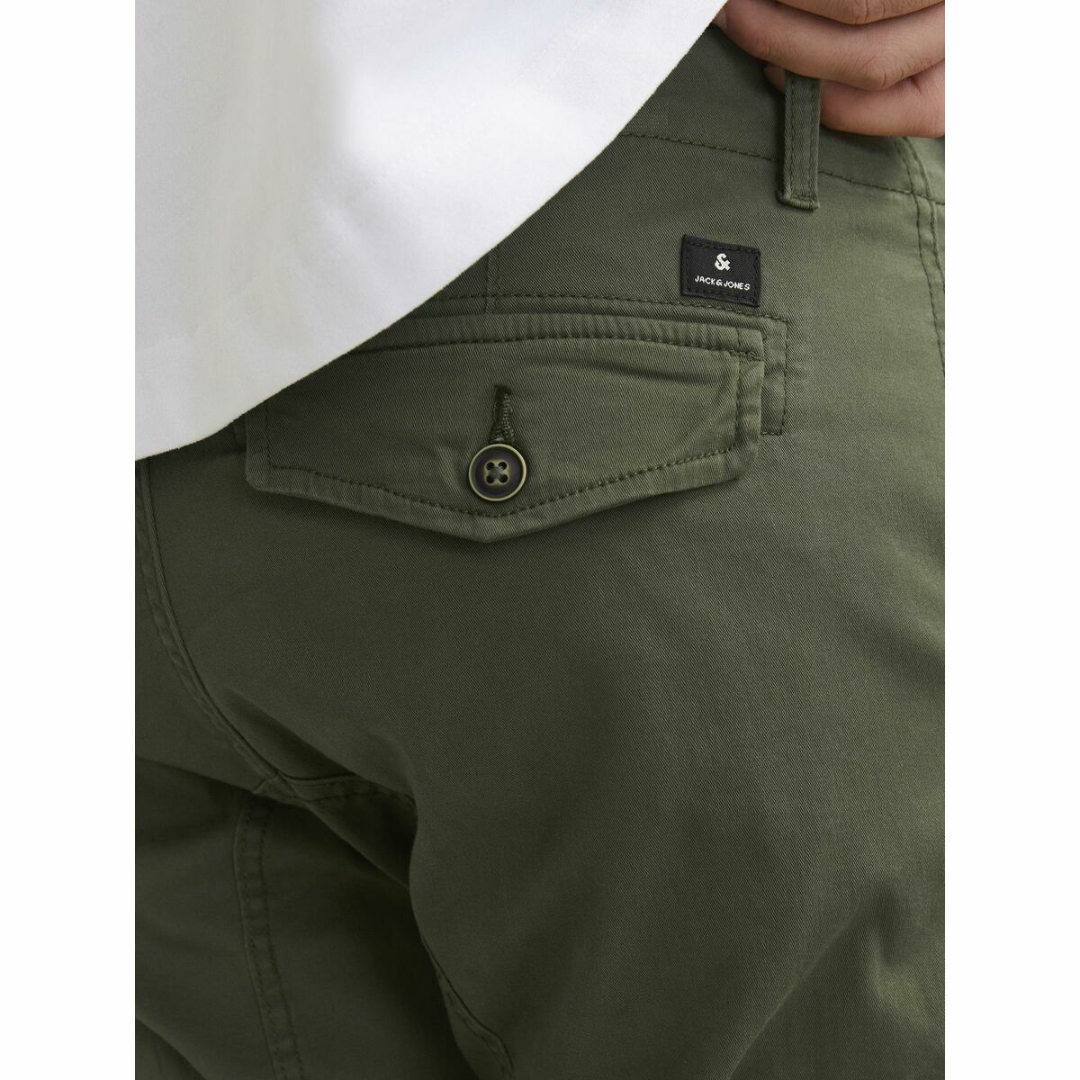 Pantalón Jack & Jones JPSTPAUL FLAKE CARGO 12141844 Verde