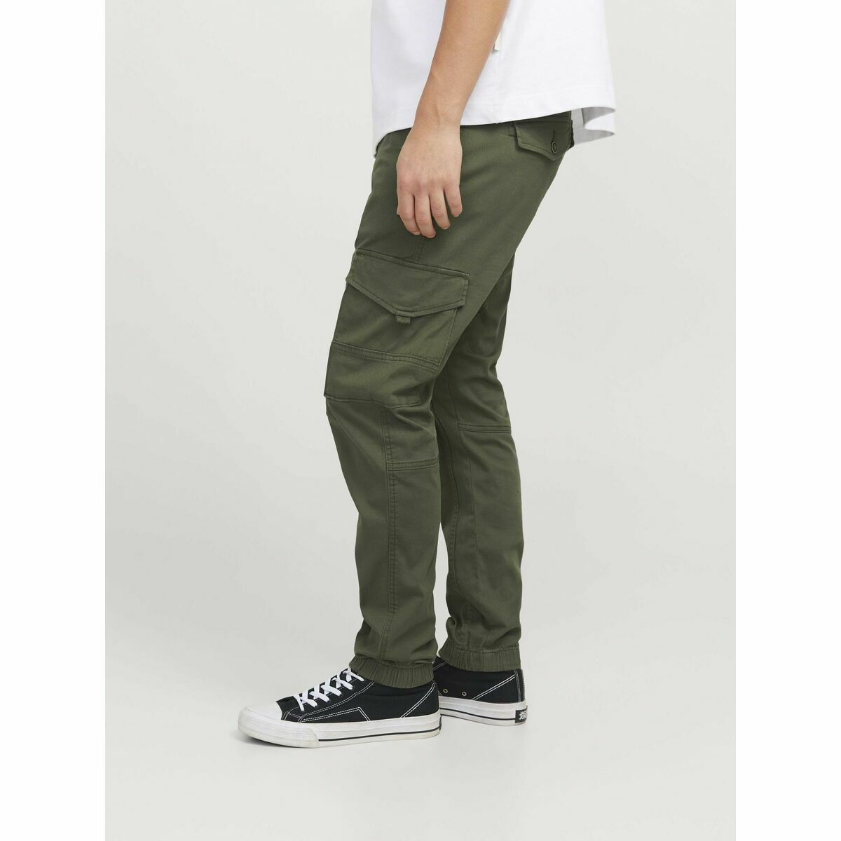 Pantalón Jack & Jones JPSTPAUL FLAKE CARGO 12141844 Verde