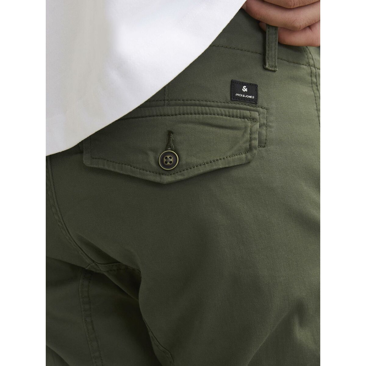 Pantalón Jack & Jones JPSTPAUL FLAKE CARGO 12141844 Verde