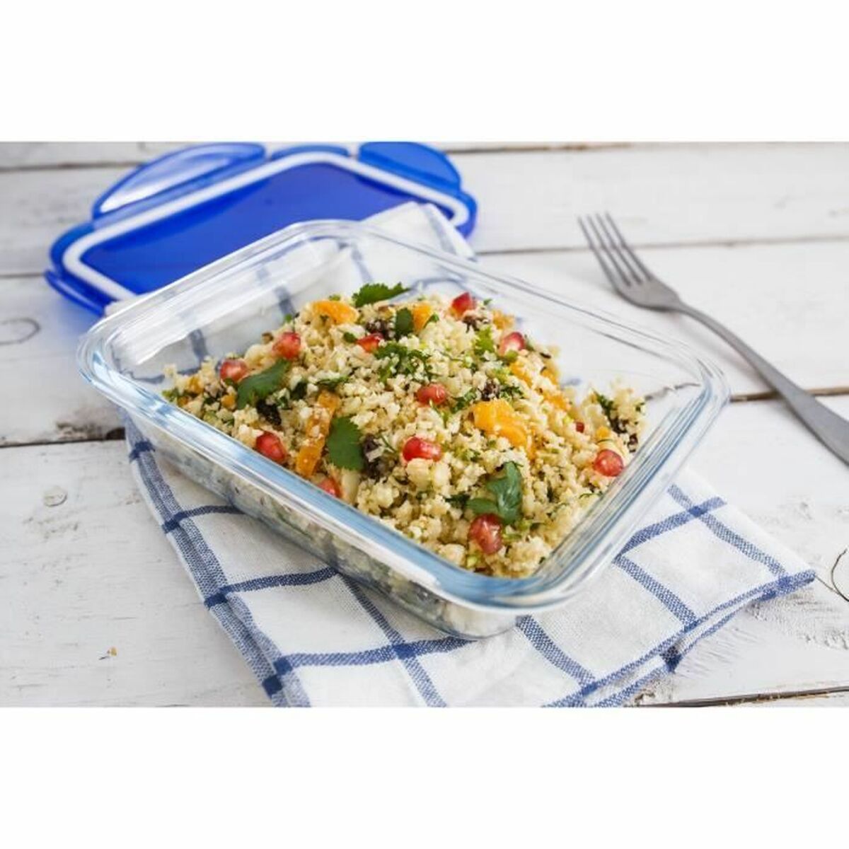 Fiambrera Pyrex Cook & Go Rectangular 0,8 L