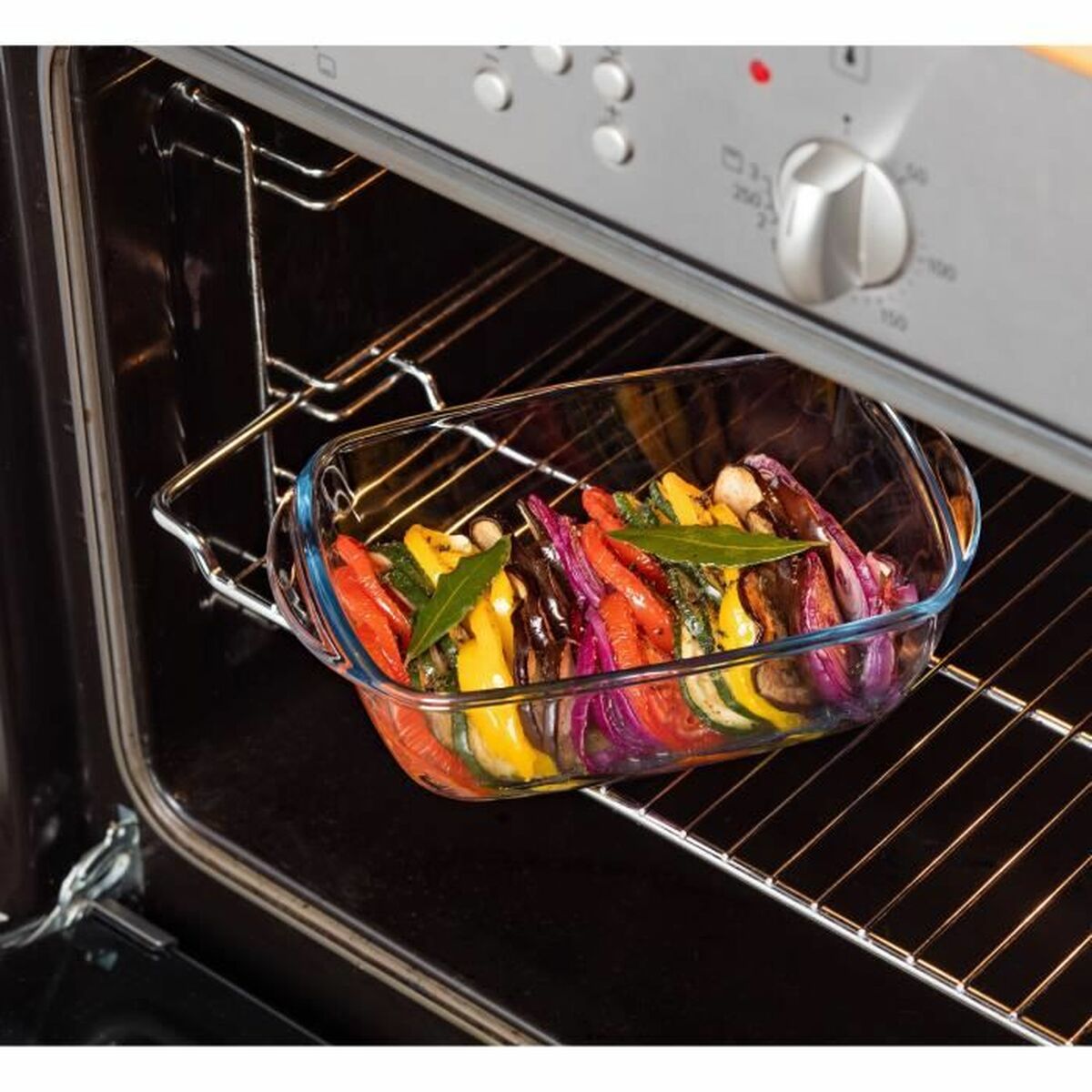 Bandeja para Horno Pyrex Cook & Store 2,5 L 1,1 L 0,4 l Verde Rectangular 3 Piezas