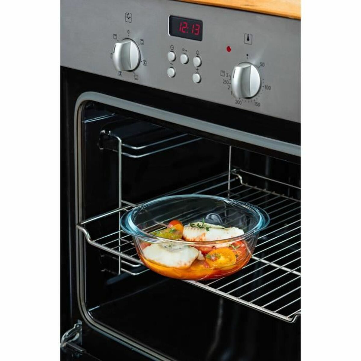 Recipiente Conservador de Alimentos Pyrex Cook & Heat 1,1 L Transparente 3 Piezas