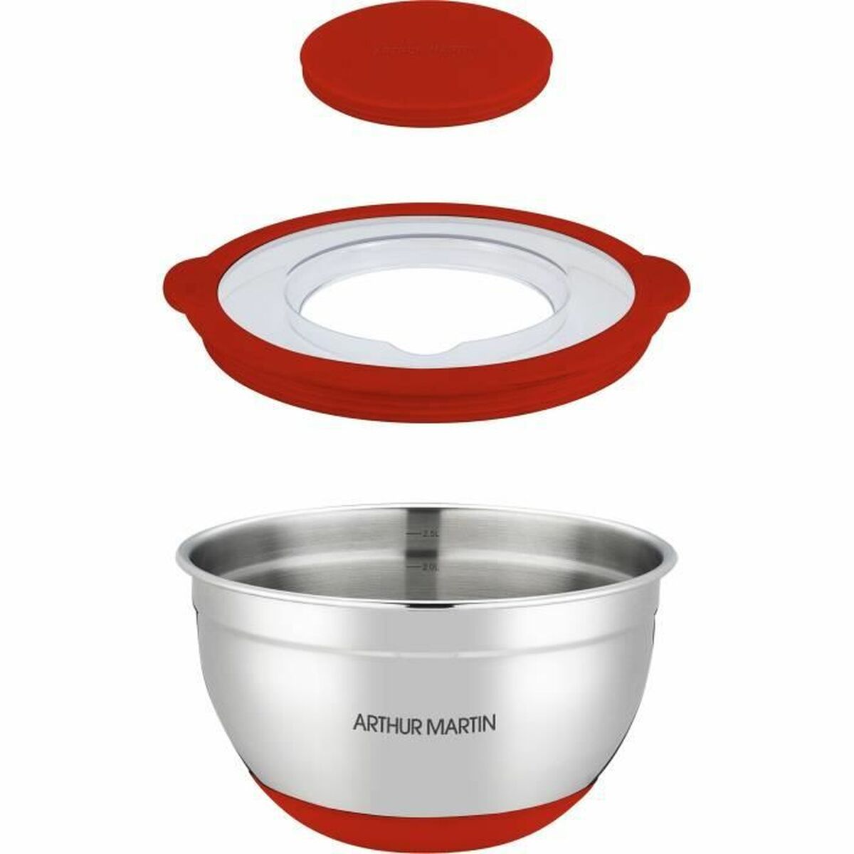 Ensaladera Arthur Martin AM032 3 Piezas