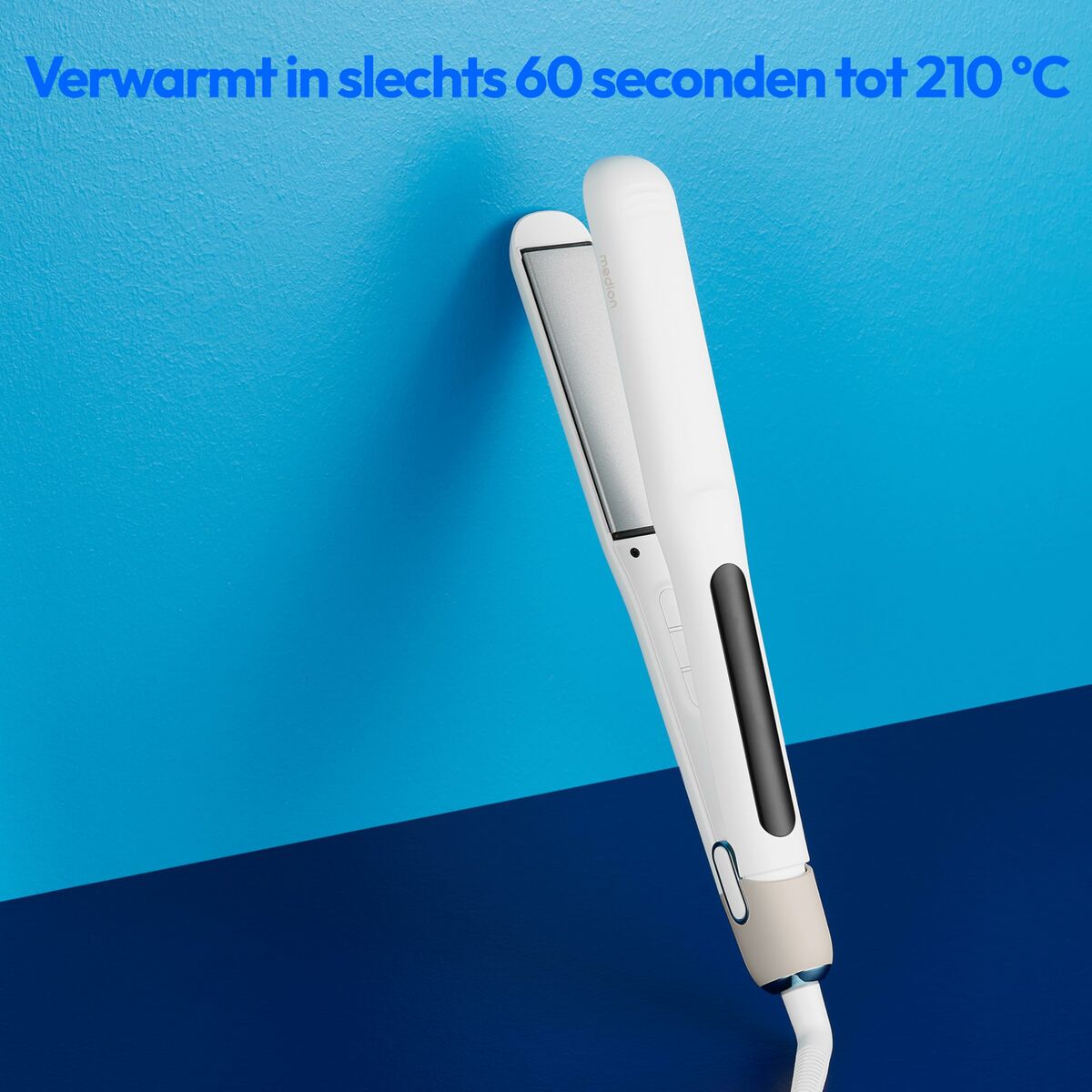 Plancha de Pelo Medion MD19925 Blanco Negro