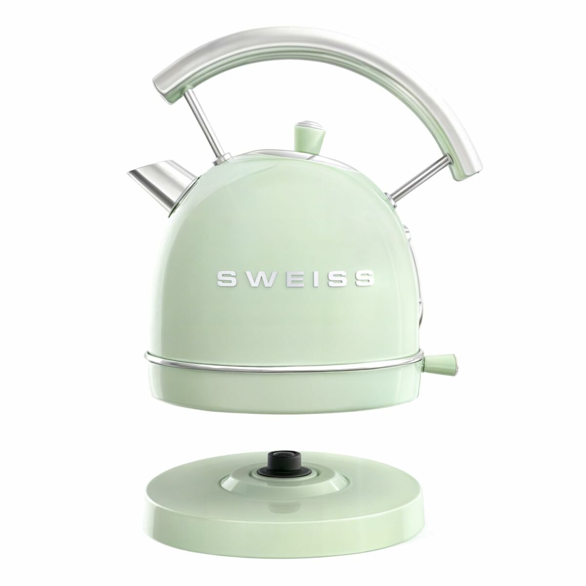 Hervidor Sweiss KTL7 Verde Acero Inoxidable 2200 W 1,8 L