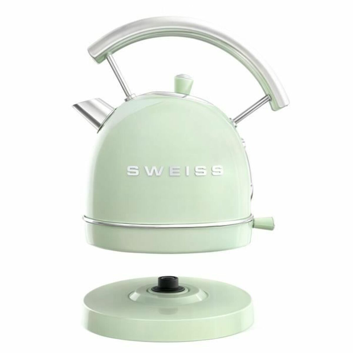 Hervidor Sweiss KTL7 Verde Acero Inoxidable 2200 W 1,8 L