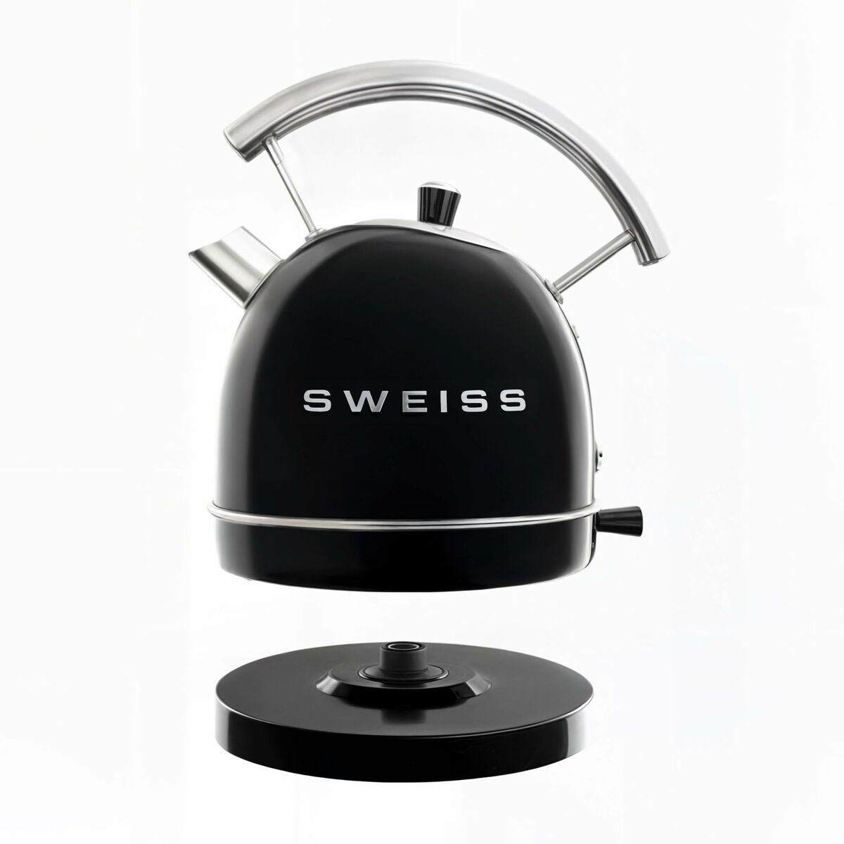 Hervidor Sweiss KTL9 Negro Acero Inoxidable 2200 W 1,8 L