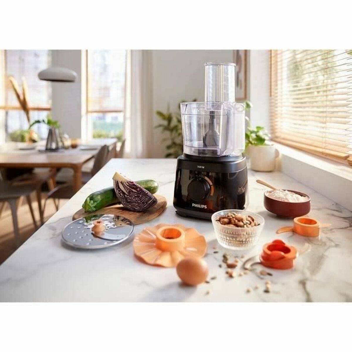 Robot de Cocina Philips HR7320/00 Blanco 700 W 1,5 L