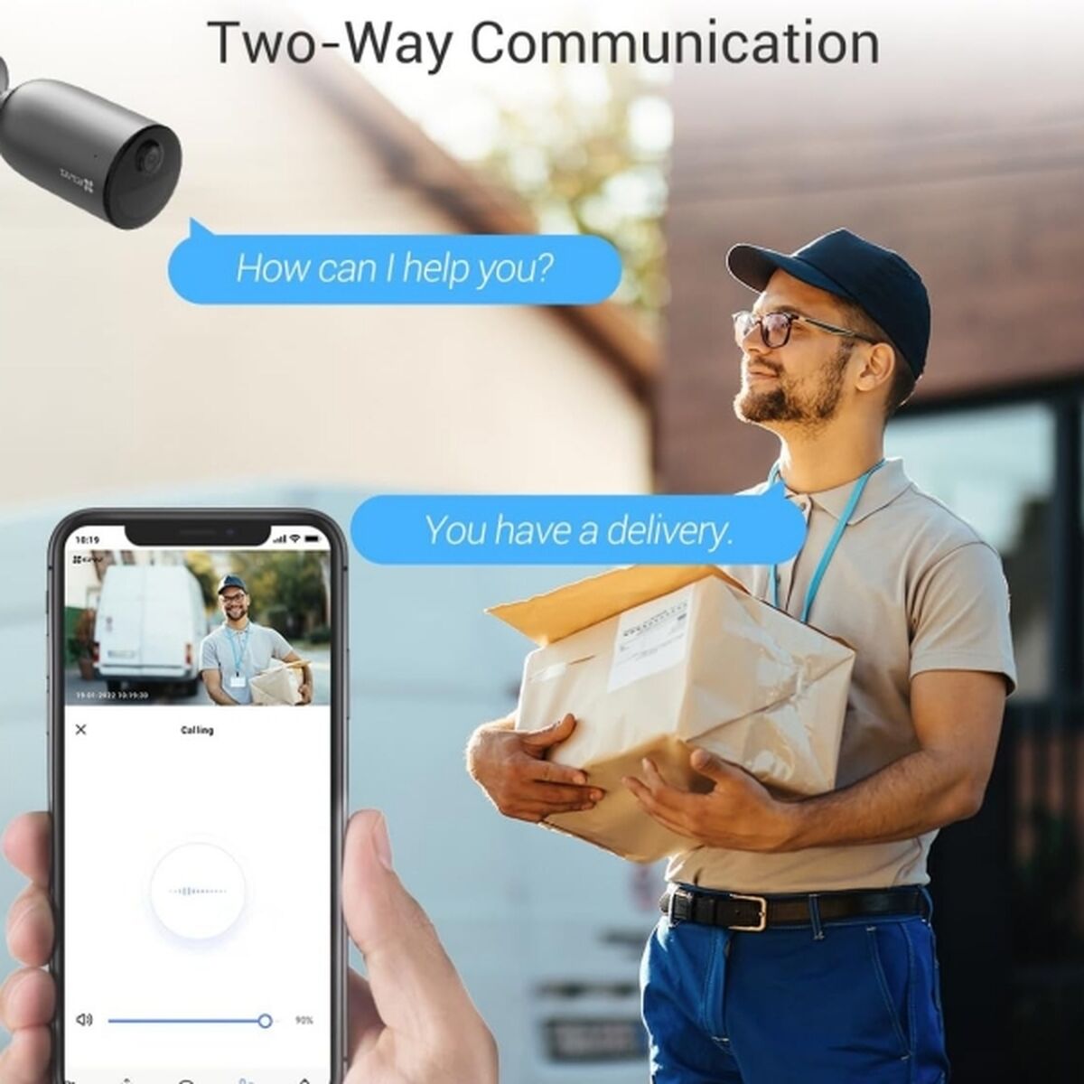 Videocámara de Vigilancia Ezviz EB3 4G KIT