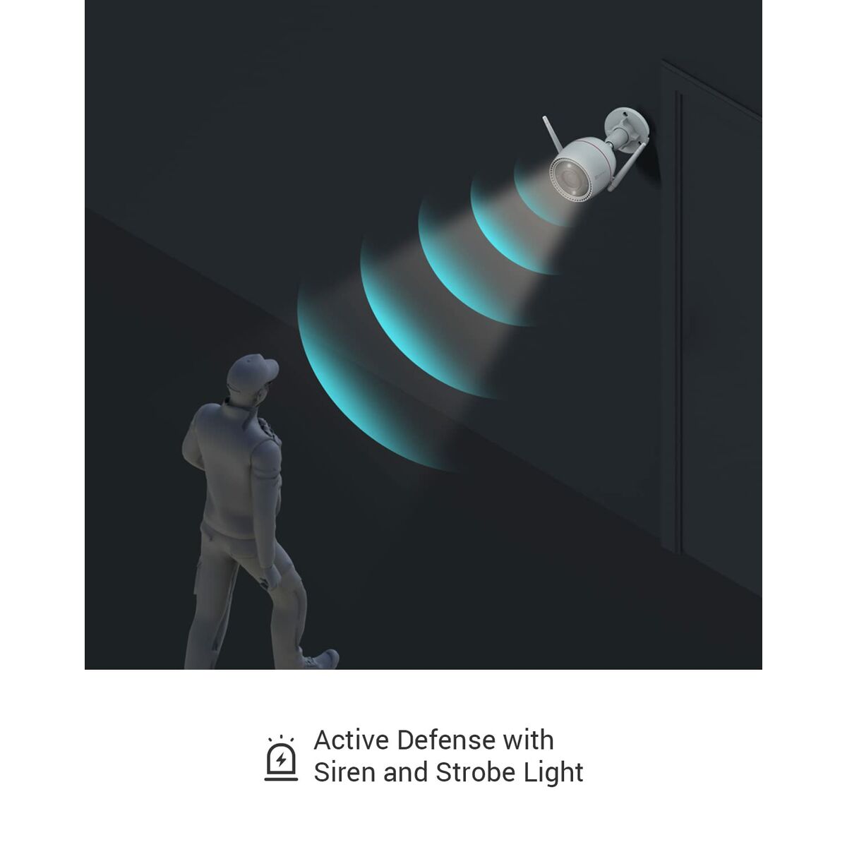 Videocámara de Vigilancia Ezviz H3C 2K