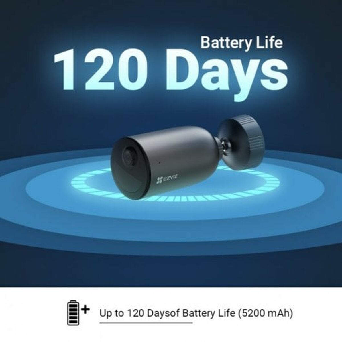 Videocámara de Vigilancia Ezviz EB3 TYPE C