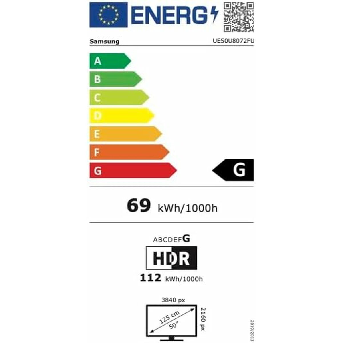 Smart TV Samsung UE55U8072FUXXH 55" 4K Ultra HD